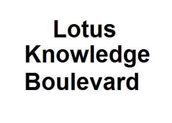 Lotus Knowledge Boulevard